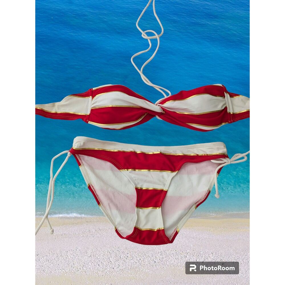 NWOT Oasis Two-Piece Bikini Sz UK(10) EUR(36) US(6-Petite)